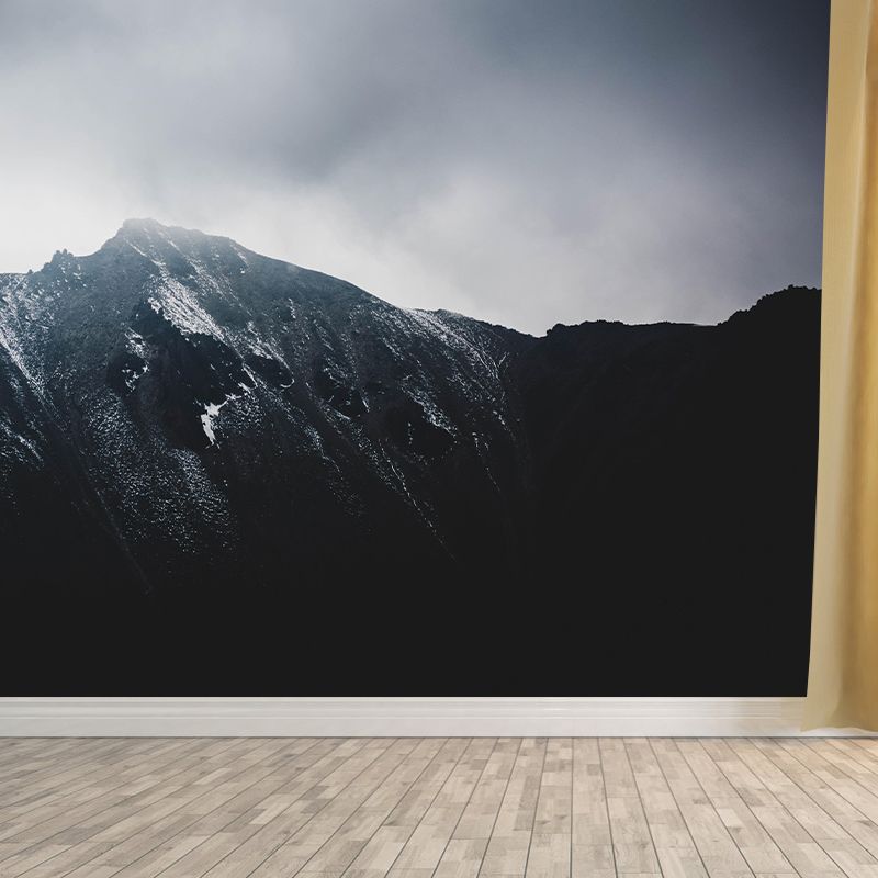 Wall Mural Modern Style Mountain Wallpaper Photography Mildew Resistant for Living Room
