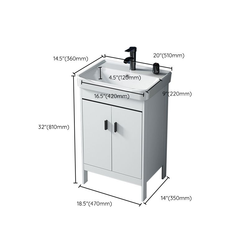 Aluminum Bathroom Vanity Modern Bathroom Vanity Set for Bathroom