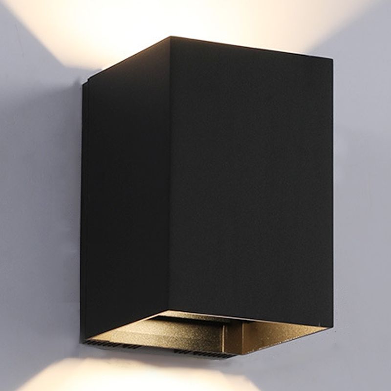 Moderne geometrische schaduw Wand SCONCE METAL 1 LICHT SCONces voor binnenplaats