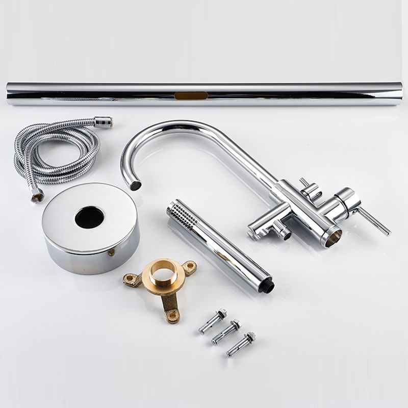 Modern Freestanding Tub Fillers Copper Freestanding Bathtub Faucet