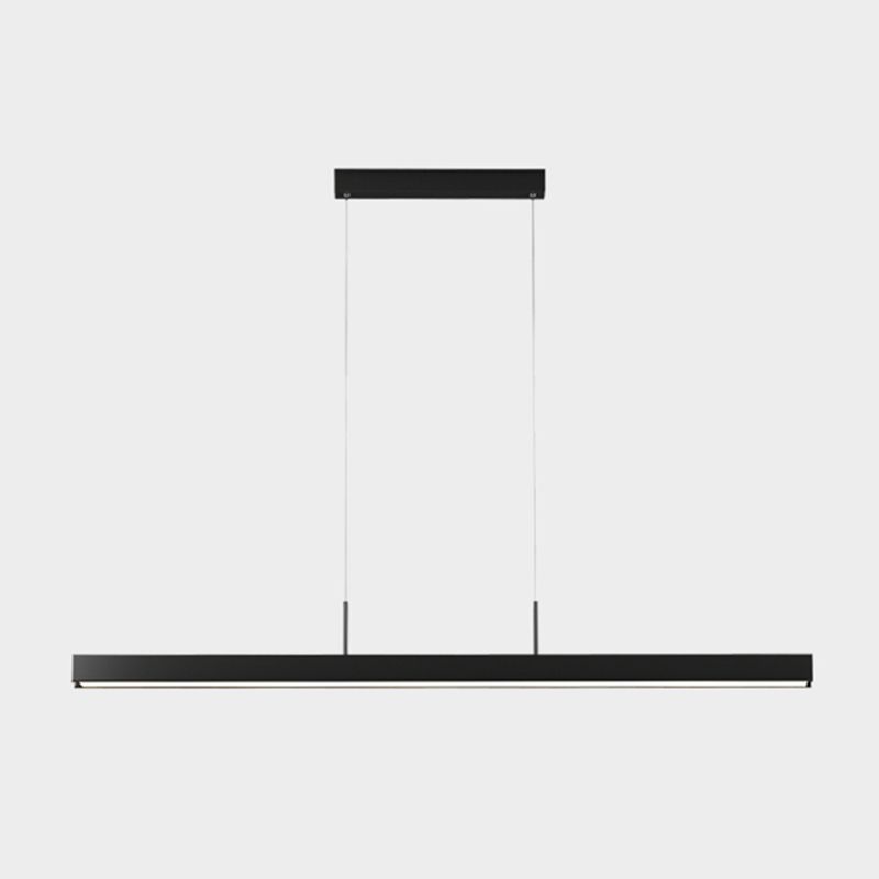 Simplicity Contemporary Kitchen Island Light Acrylic Shade Dining Room Hanging Lamp