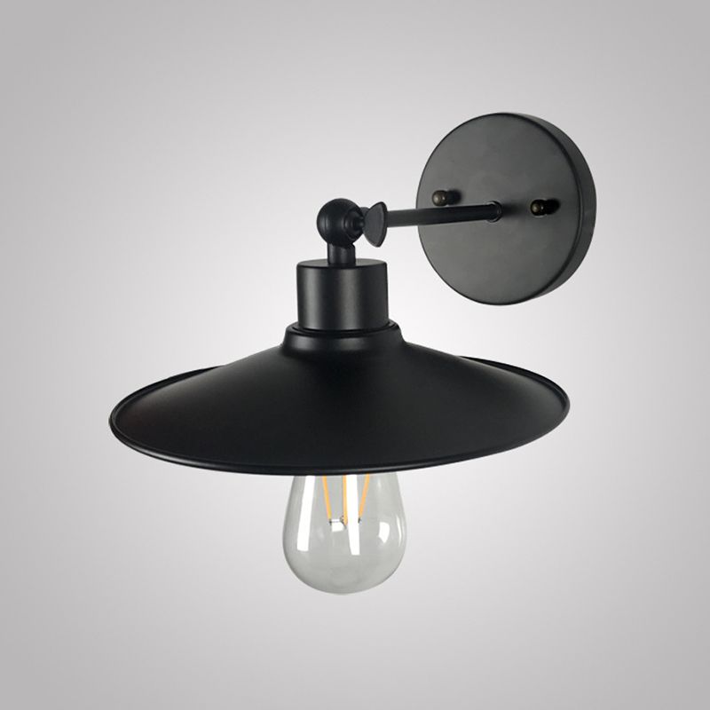 1 Light Wall Mount Light Fixture Industrial Wall Mounted Lighting