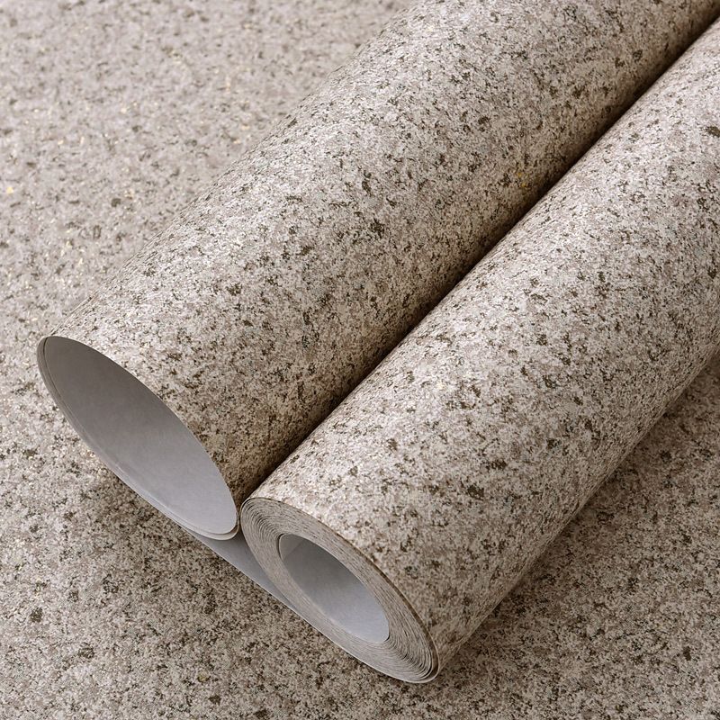 Modern Faux Granite Wallpaper Non-Woven Waterproof Light Color Wall Art for Home
