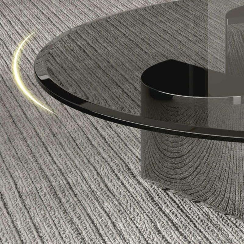 3 Legs Glass Single Coffee Table Tropical No Distressing Coffee Table