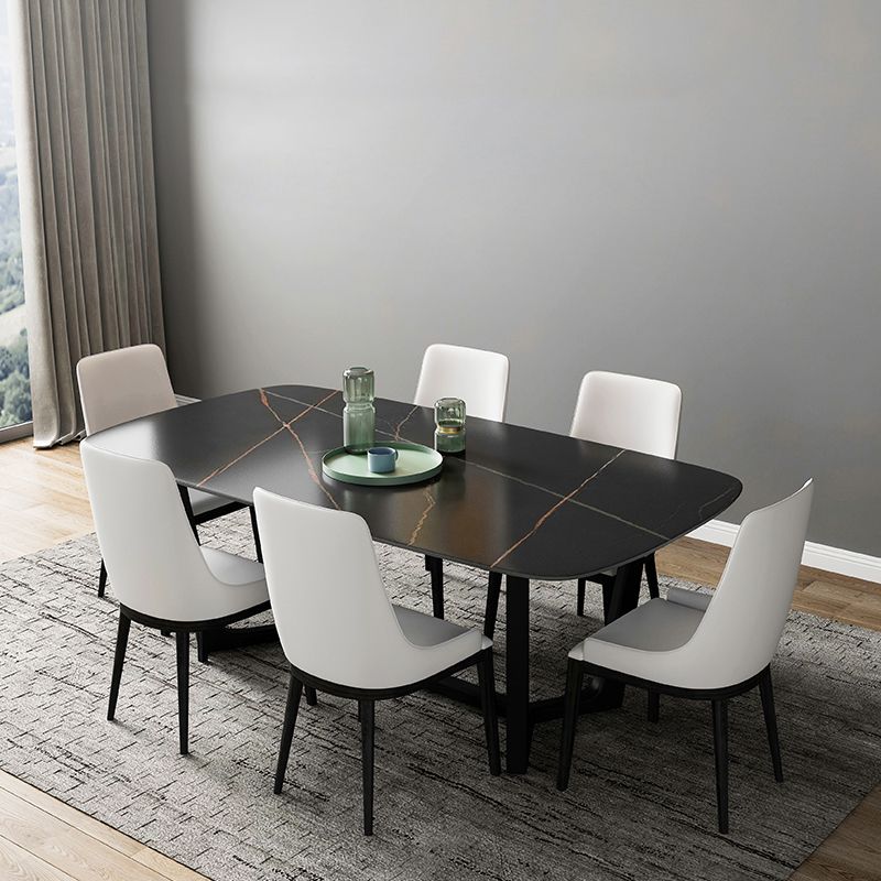 Contemporary 1/2/5/7 Pieces Dining Set Rectangle Dining Table Set