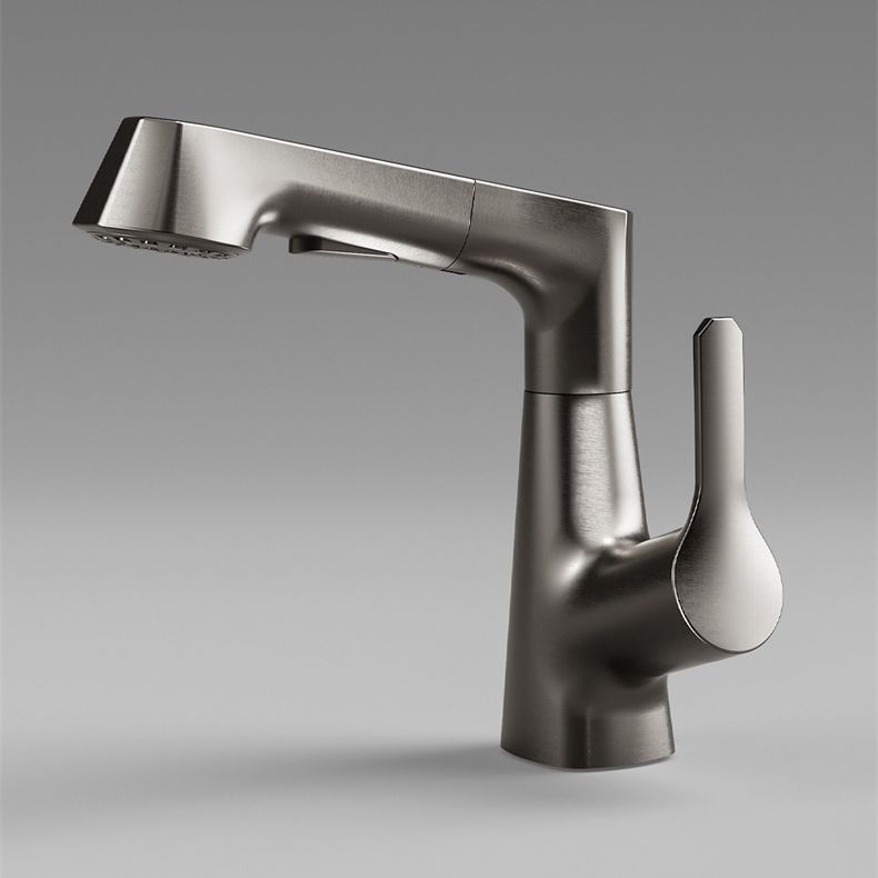 Lever Handles Lavatory Faucet Modern Vessel Sink Bathroom Faucet