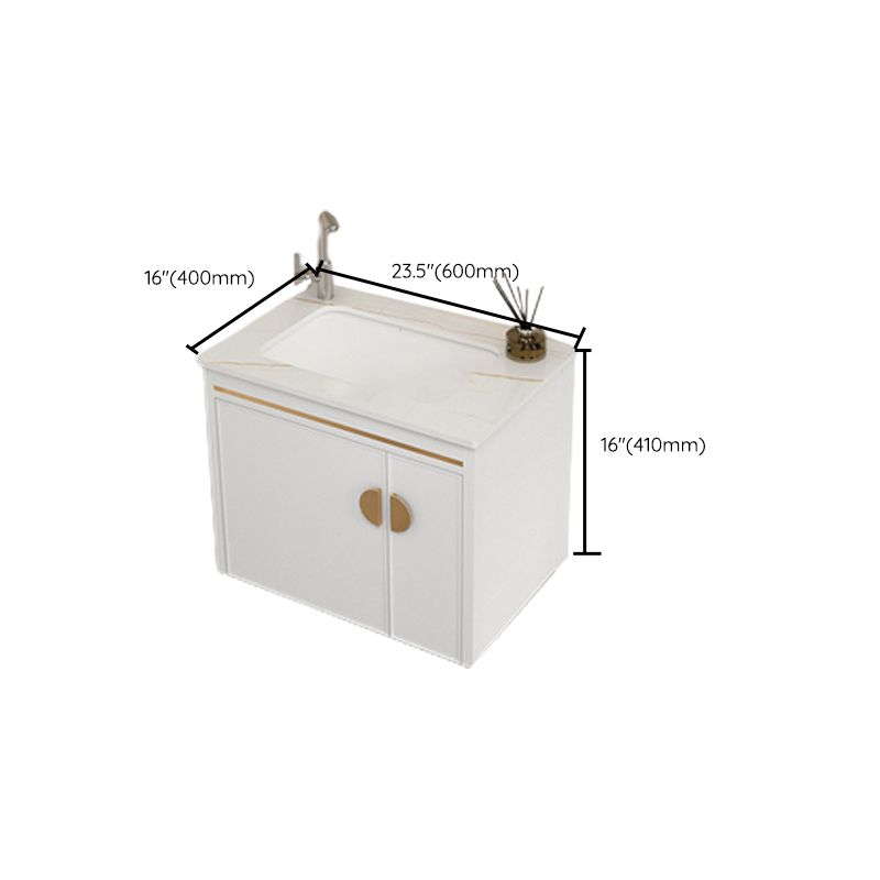 Gorgeous Sink Cabinet Free-standing Standard Space Saver Vanity with Mirror