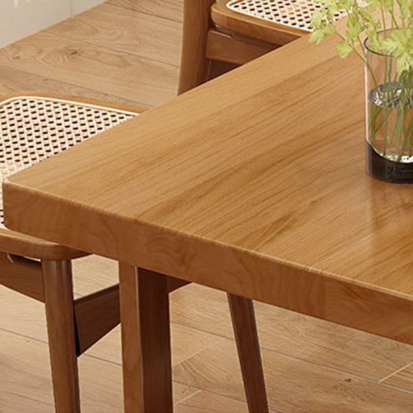 Industrial Solid Wood Table Set 1/2/5/7 Pieces Dining Set for Home Use