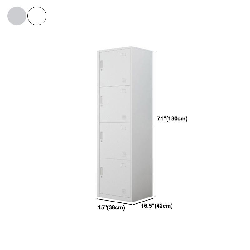 Contemporary Hinged Wardrobe Closet Steel Wardrobe Cabinet for Home