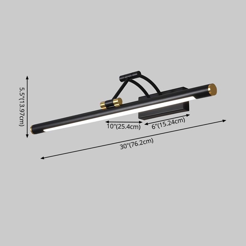 1-licht lineaire schaduw Wand SCONCE Moderne eenvoudige stijl Mirror Wandverlichting