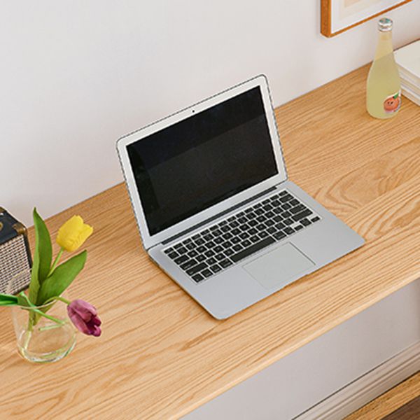 Contemporary Solid Wood Bar Dining Table Rectangle Bar Table in Natural