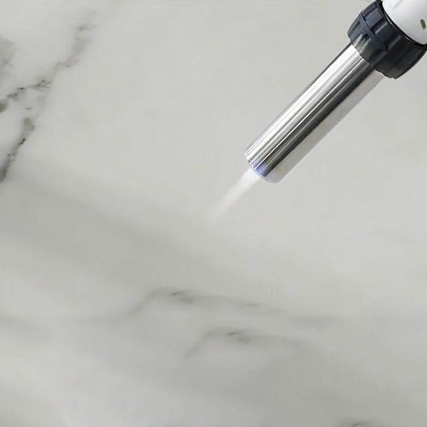 Sintered Stone Dining Table Traditional Luxury Round Table with Gold Frame