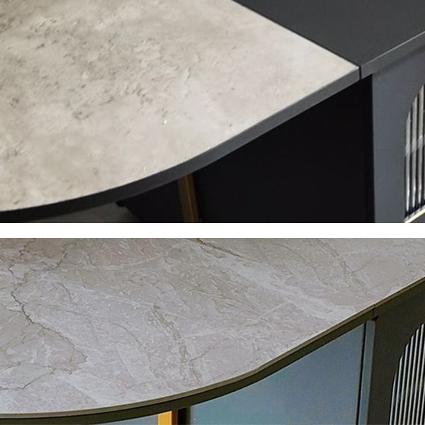 Modern Dining Table Pedestal Base Table ,59.1"L x 31.5"W x 29.5"H