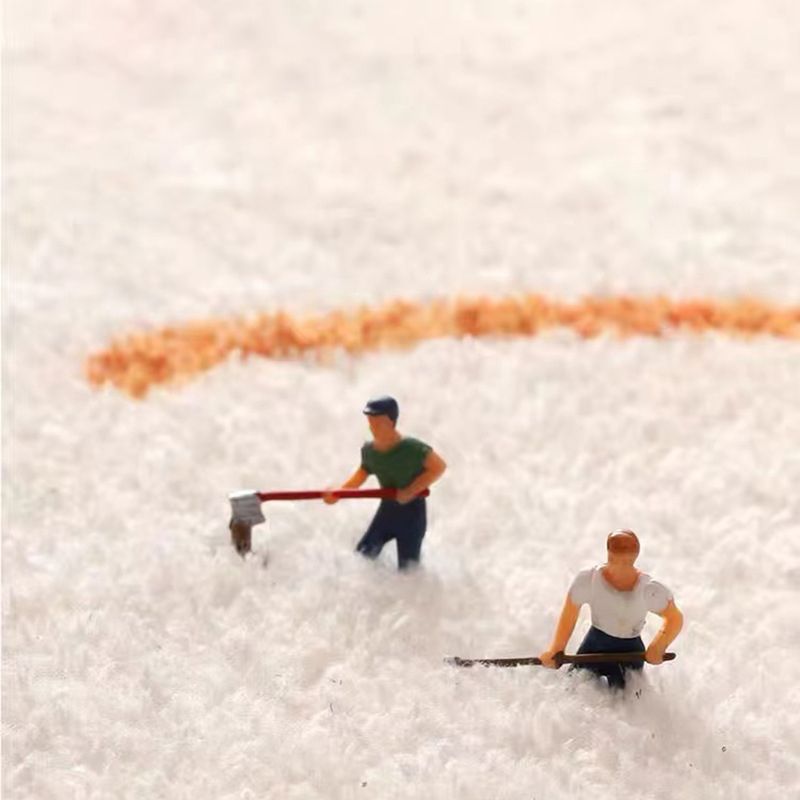 Weißer moderner Teppich Polyester Line Teppich Waschbar Teppich für Wohnzimmer