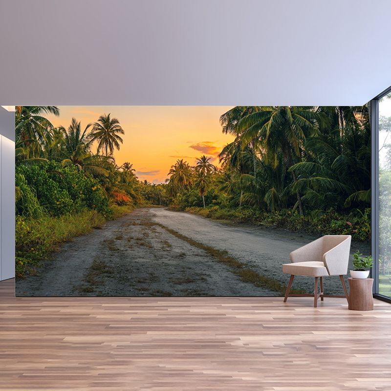Holiday Eco-friendly Tropical Palm Mural Wallpaper Decorative Photography Wall Art