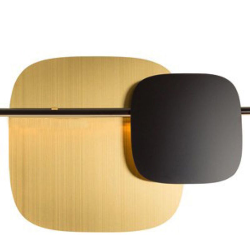 Contemporary LED Kitchen Island Lighting Metal Pendant Ceiling in Black & Gold
