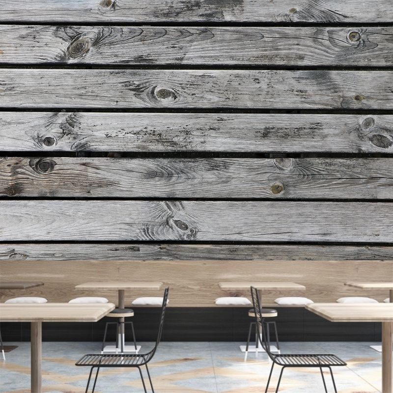 Old Wood Texture Mural Wall Decals Home Decoration Living Room Wall Decor