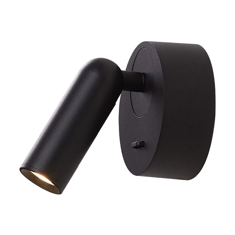 1 Light Geometric Wall Sconces Modern Style Metal Wall Mounted Reading Lights