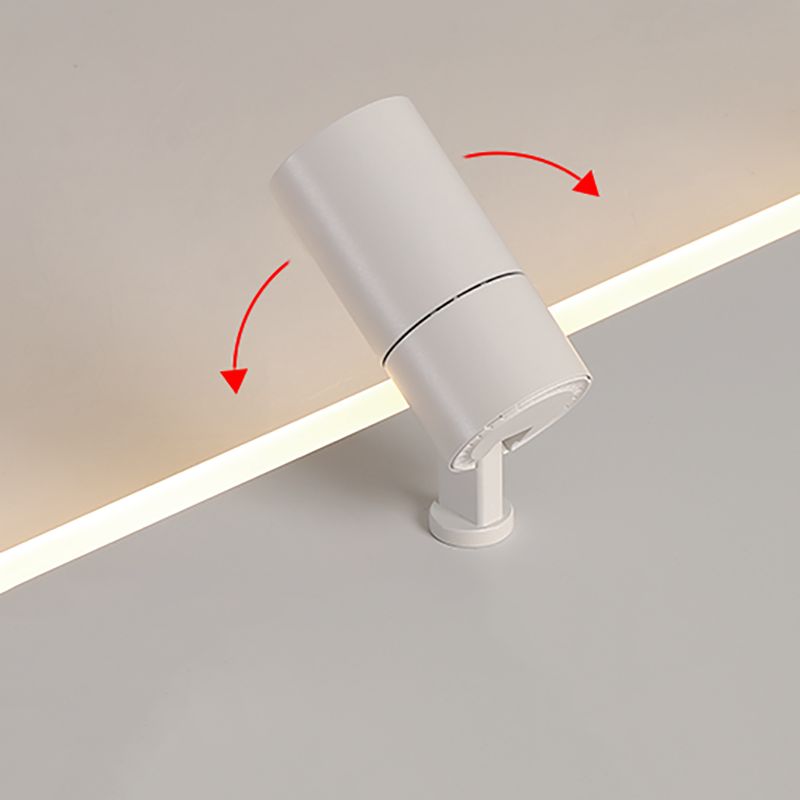 White Flush Mount Ceiling Light LED Ceiling Lamp Fixture with Spotlights for Bedroom