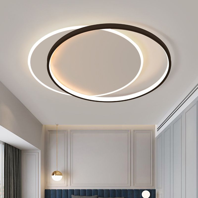 19,5 Pollici Wide Nordic Simplicity LED Soffitto Light Interrking Cerchi Home Decorativi Illuminazione Fissaggio