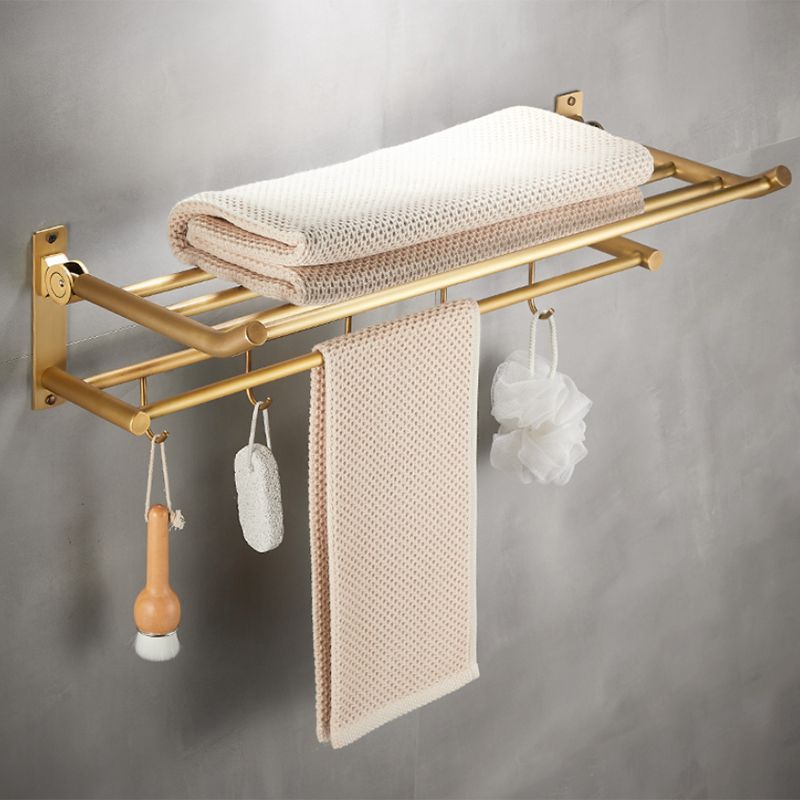 Modern Bathroom Accessory Kit Paper Holder Bath Shelf Gold Bath Hardware Set