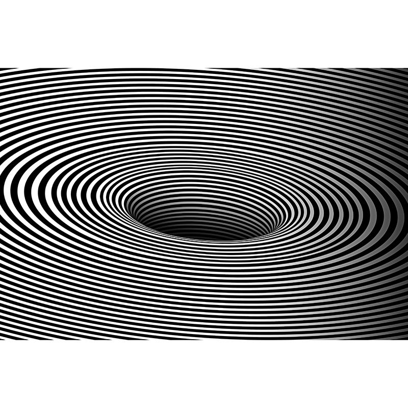 Abstract Mural Wallpaper Illustration Contemporary Stain-Proof Wall Art