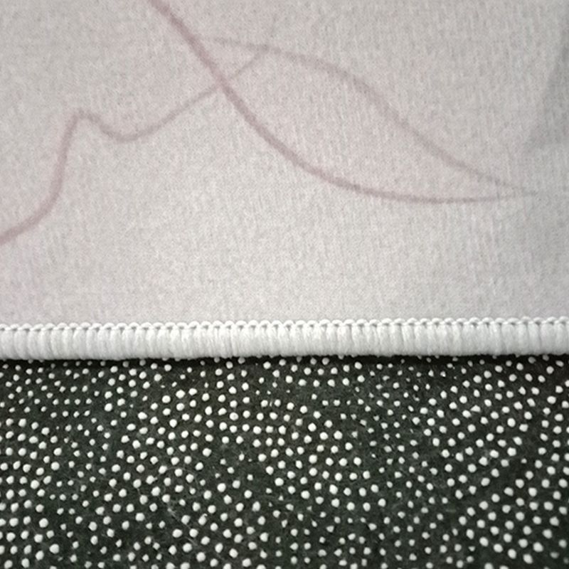 Leichtes Luxusmuster Teppich Polyester Teppichwaschbar Teppich für Wohnzimmer