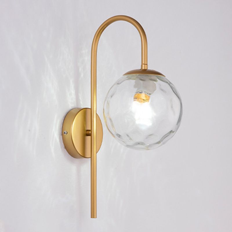 Modern Wall Lamp Household Glass Wall Mount Lighting for Sitting Room