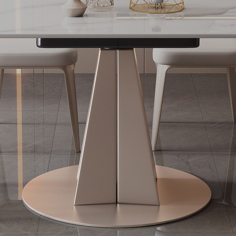 Modern Dining Sintered Stone Table Dining Round Table for Home