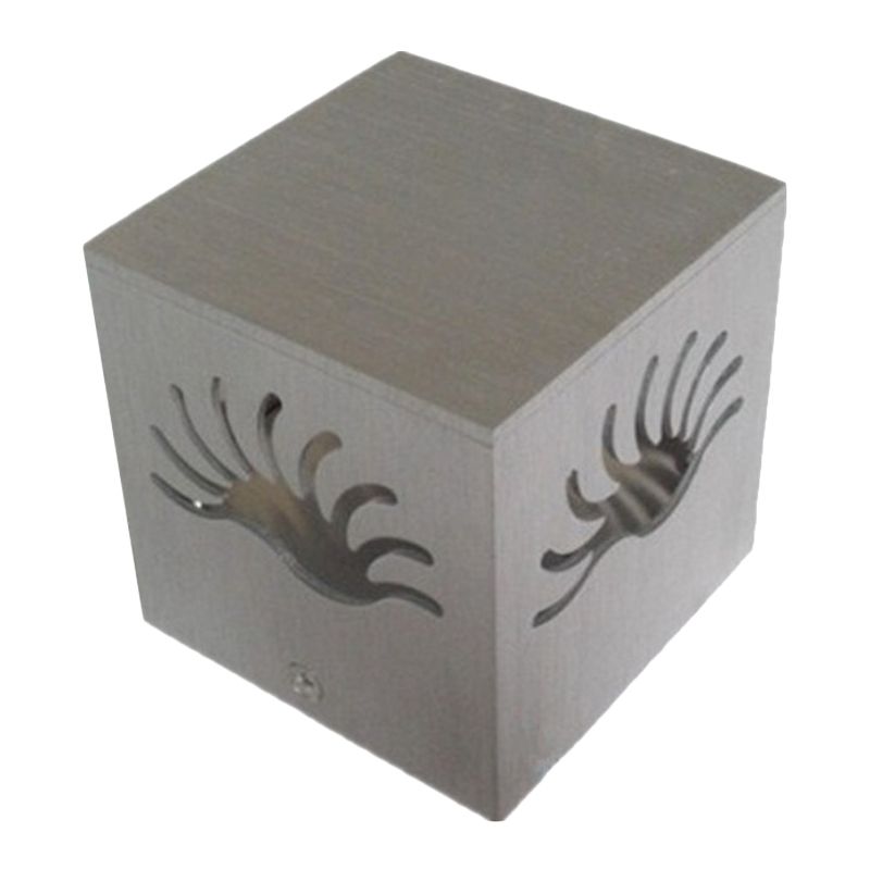 Coupés en aluminium Tentacle à chasse d'eau Creative Creative moderne Silver Silver Murce en rouge / bleu / violet Lumière pour le couloir