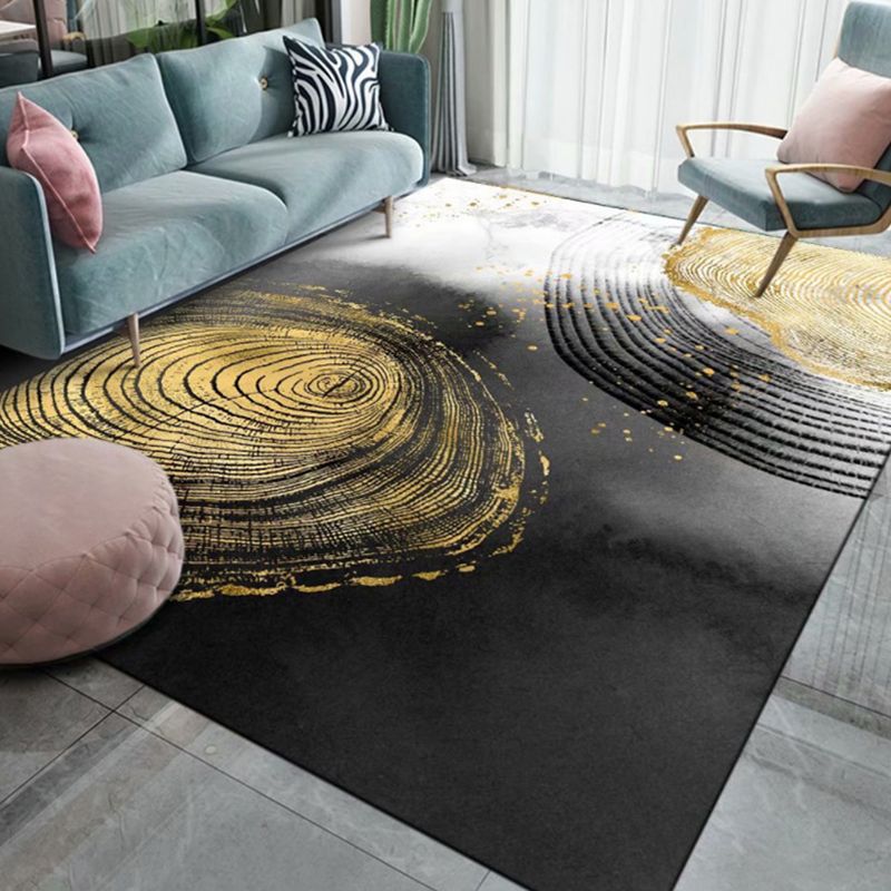 Army Modern Rug Polyéster Área de mariposa RUG RUG RUG de respaldo sin deslizamiento para sala de estar