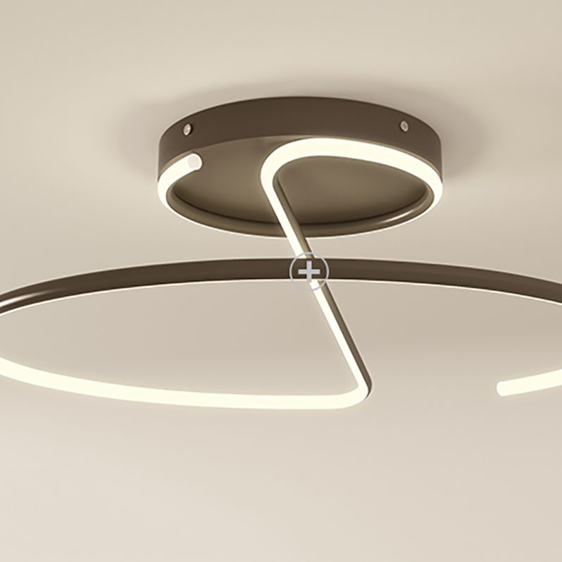Simplicity Flush Ceiling Light Fixtures with Silicone Shade LED Ceiling Light Fixture