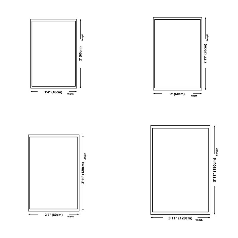 Green Modern Carpet Polyester Football Field Pattern Rug Anti-Slip Easy Care Rug for Drawing Room