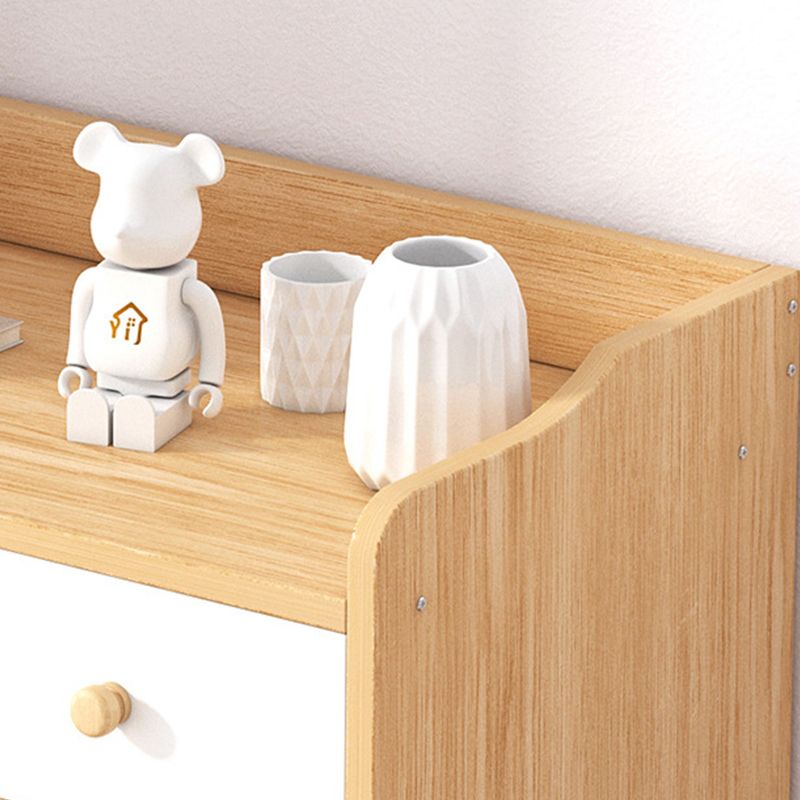 Modern Wooden Chest Bedroom Vertical Storage Chest with 4 / 5 / 6 Drawers