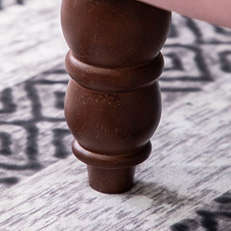 Modern 29.5"Wide Rolled Arms Nailhead Trim Single Sofa Chair with Sewn Pillow Back