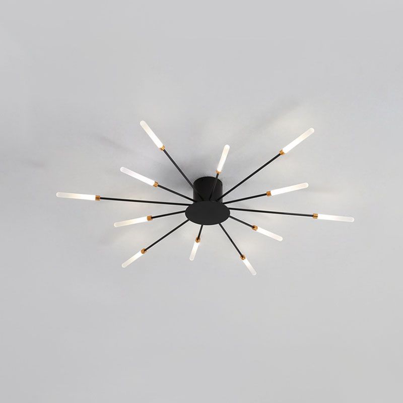 Simplicity Flush Mount Light Sputnik LED Ceiling Light Fixtures for Living Room