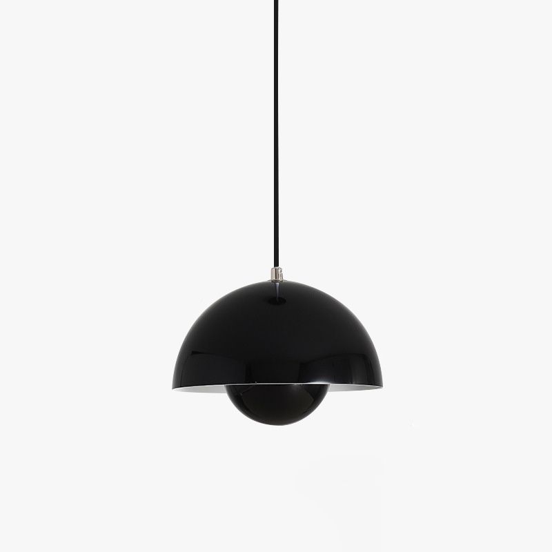 Modern Luce di lusso a pendente singolo Light Globe in ferro battuto Lampada sospesa per sala da pranzo
