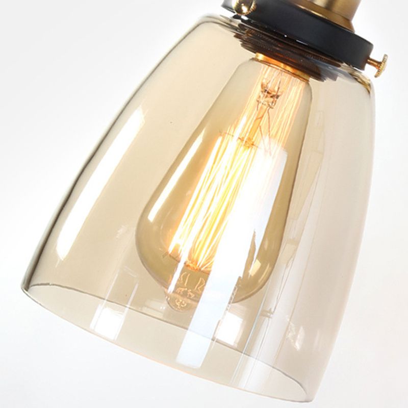 American Retro Style Armed Applexion luminaire Verre 1 Approche