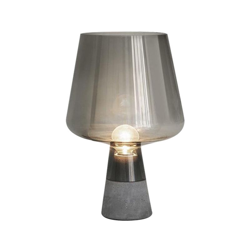 Moderner Tischleuchte Schatten Nachttisch Lampe für Schlafzimmer