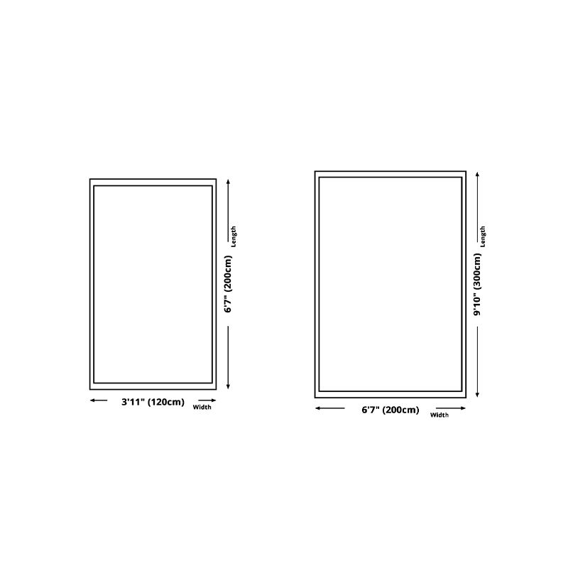 Light Brown Simple Rug Polyester Pattern Area Rug Washable Rug for Home Decor