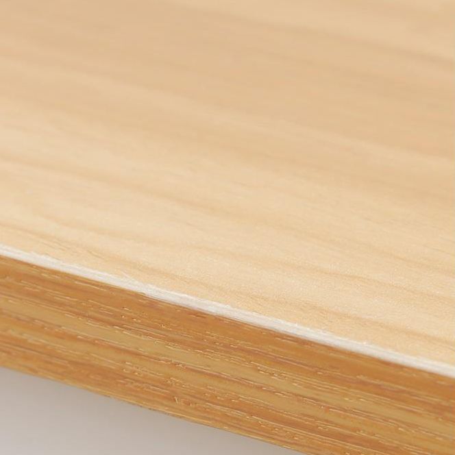 Contemporary Manufactured Wood Bar Table with Metal Base for Home