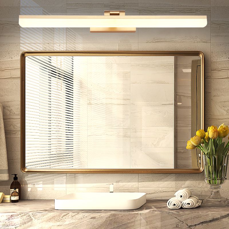 Linear LED Vanity Light Fixtures Modern LED Mirror Front Lighting for Bathroom