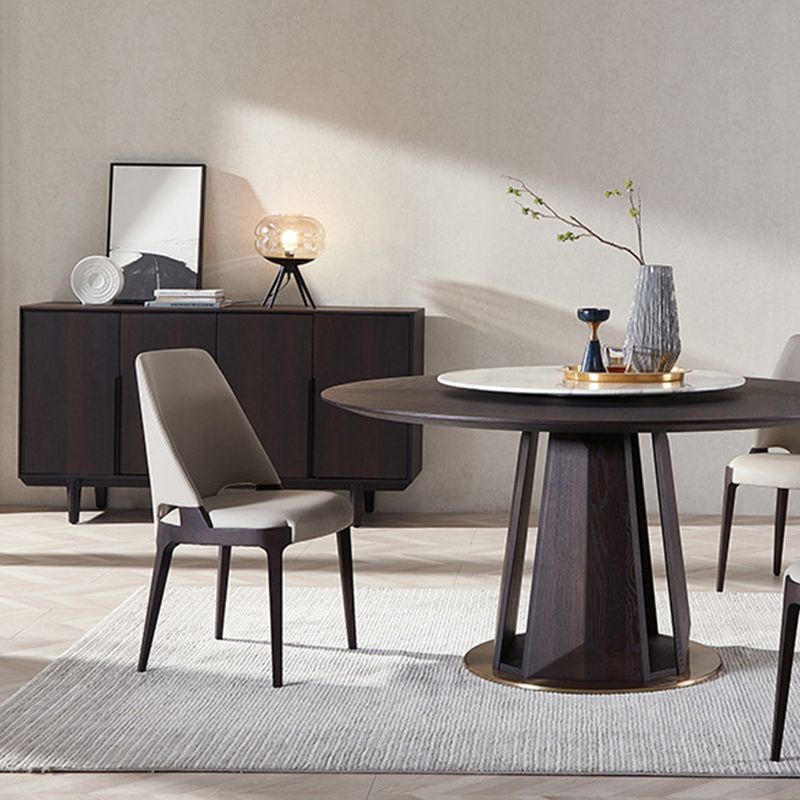 Dining Room Upholstered Side Chair Industrial Parsons Armless Chair