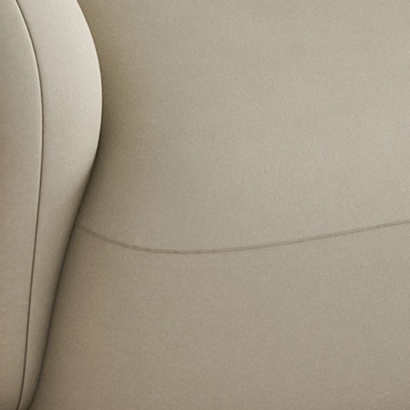 31.5" Wide Scandinavian Single Sofa Chair Fixed Back Arm Chair for Living Room