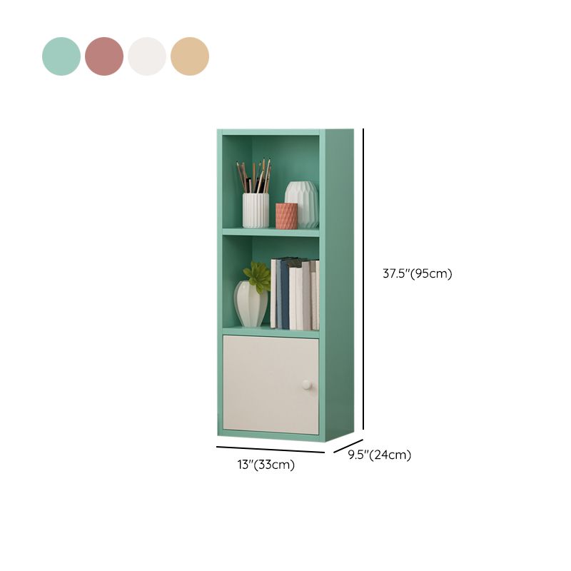 Urban Bookcase Engineered Wood Shelf Bookcase with Shelves for Living Room