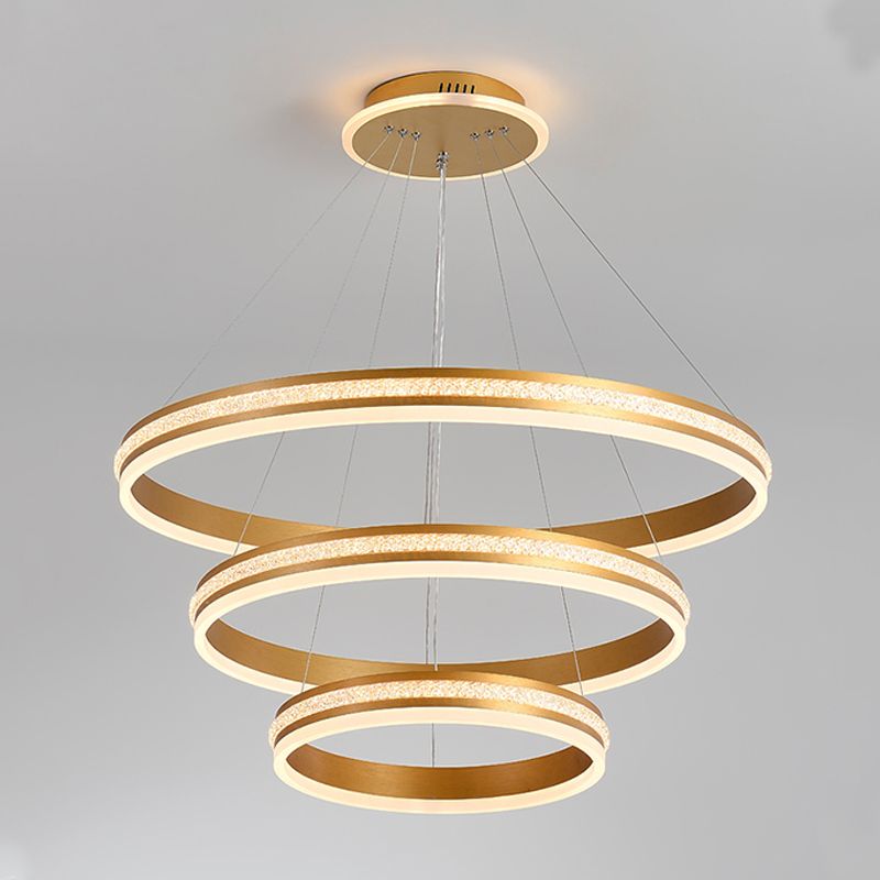 Multi-Tier Shape Chandelier Lights Modern Metal Chandelier Lighting Fixtures