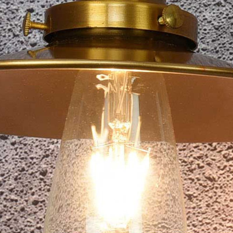 Industrial Style Swing Arm Wall Sconce Metal 1 Light Sconces for Bedroom