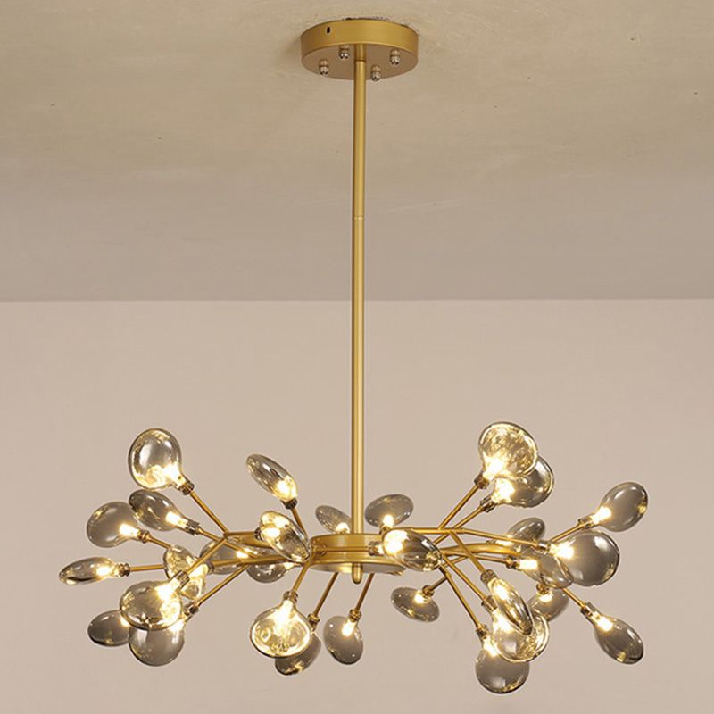 Spray Chandelier Light Fixtures Nordic Style Acrylic Pendant Light