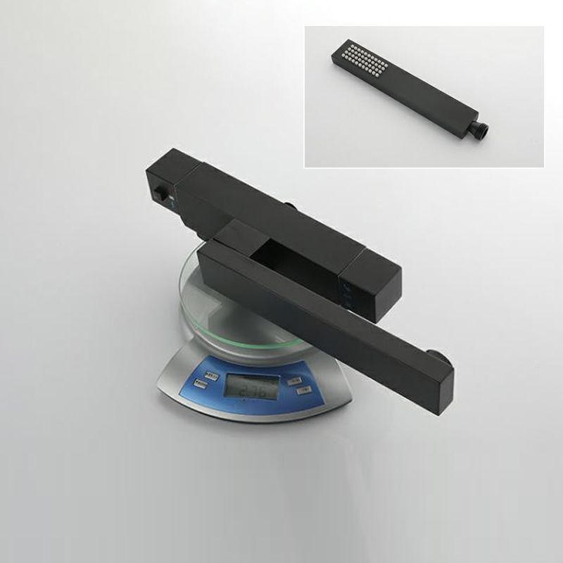 Wall Mounted Metal Freestanding Tub Filler Single Handle Freestanding Faucet