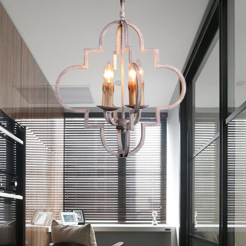 4 Lampen Kerzendecke